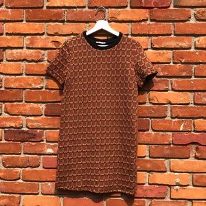 Zara Plaid Sweater Dress